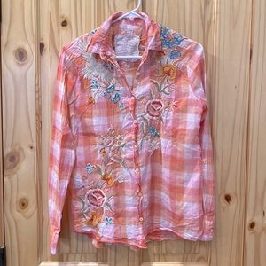 Johnny Was button up